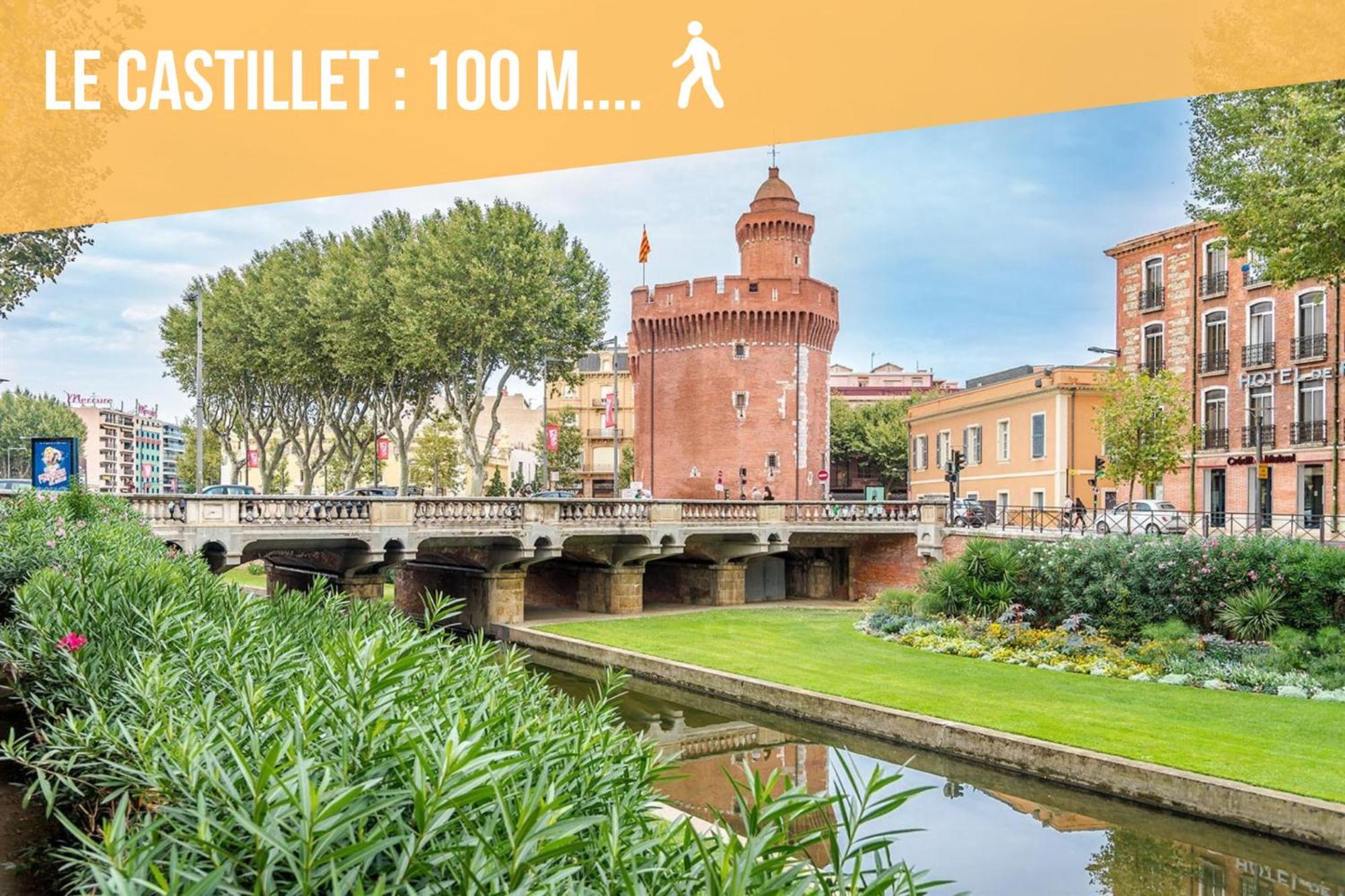 Les Suites Du Castillet Perpignan Exterior foto